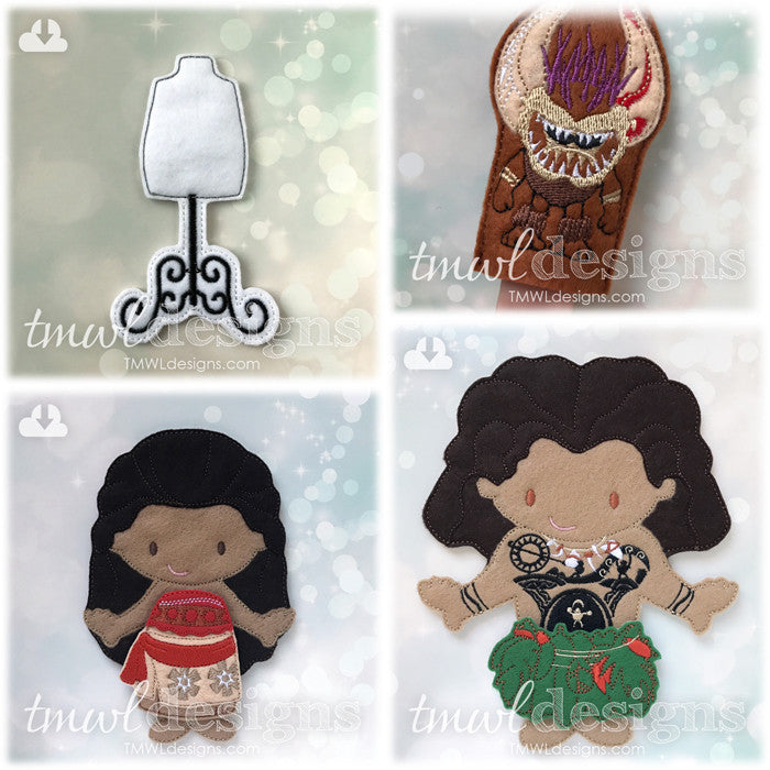New Island Princess Felt Paper Dolls Available