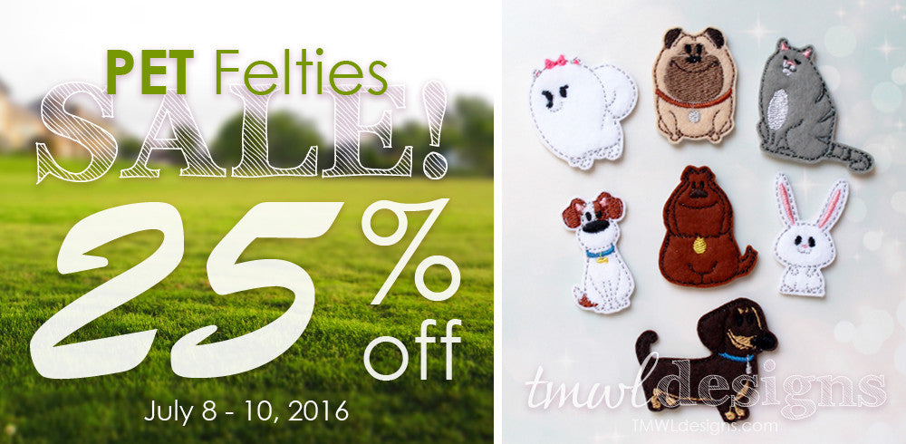 Pet Felties Sale