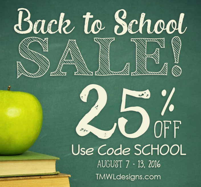 Back To School Sale