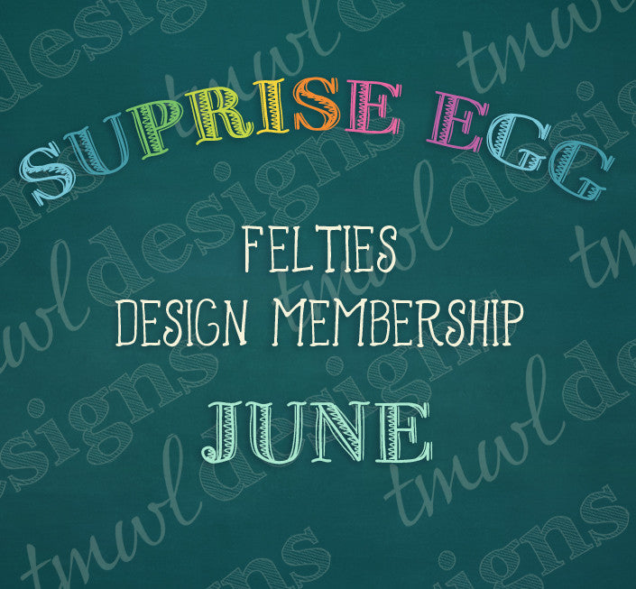 Surprise Egg Design Memberships - June