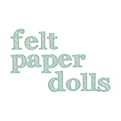 Felt Paper Dolls