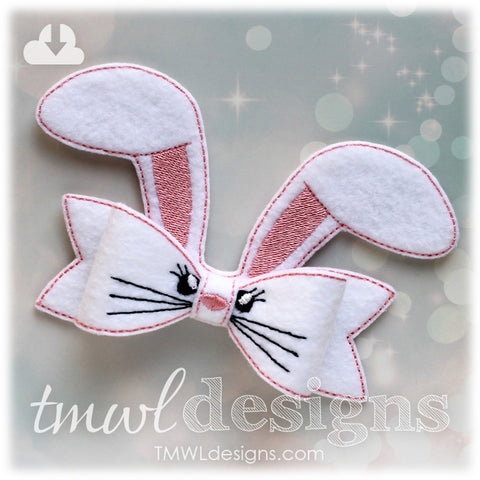 Felt Bunny Bow