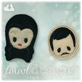 Gothic Family Mother Morticia Feltie