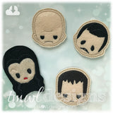 Gothic Family Lurched Feltie