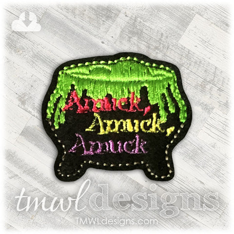 Amuck Cauldron Feltie