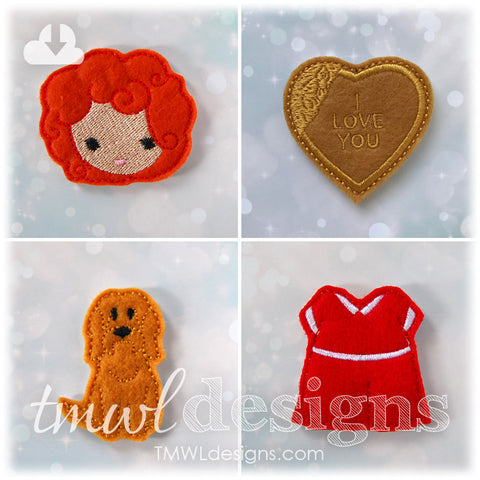 Orphan Feltie Set