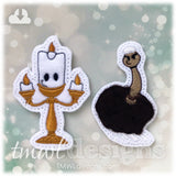 Enchanted Candelabra Feltie