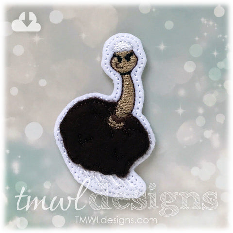 Enchanted Feather Duster Maid Feltie