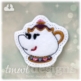 Enchanted Teapot Feltie