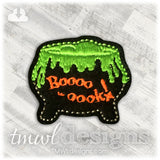 Boooooook Cauldron Feltie
