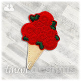 Flower Bouquet Felt Paper Doll Accessory