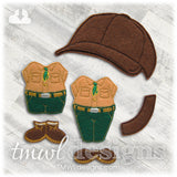 Boy Scouts Felt Paper Doll Outfits