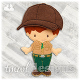 Boy Scouts Felt Paper Doll Outfits