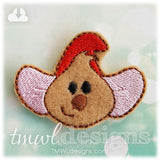 Cinderella Mouse A Head Feltie