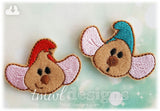 Cinderella Mouse A Head Feltie