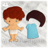 Chance Felt Paper Doll - Fundraiser