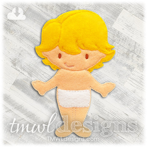 Christopher Felt Paper Doll