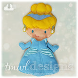 Cinderella Ballgown Dress Felt Paper Doll Outfit