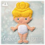 Cinderella Felt Paper Doll