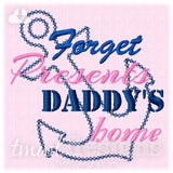 Daddy's Home Anchor Appliqué