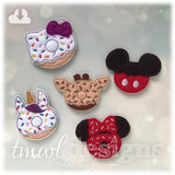Giraffe Doughnut Feltie