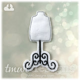 Dress Form Sewing Felt Paper Doll Accessory