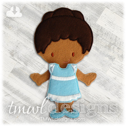 Sundress Felt Paper Doll Outfit