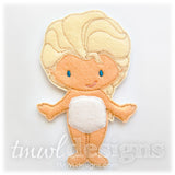 Princess Elsie Felt Paper Doll
