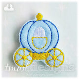Emoji Pumpkin Carriage Feltie