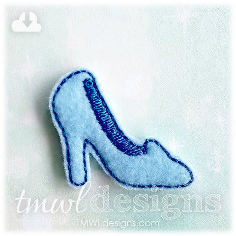Emoji Glass Slipper Feltie