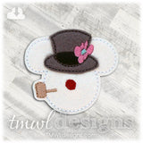 Mr Mouse Snowman Feltie