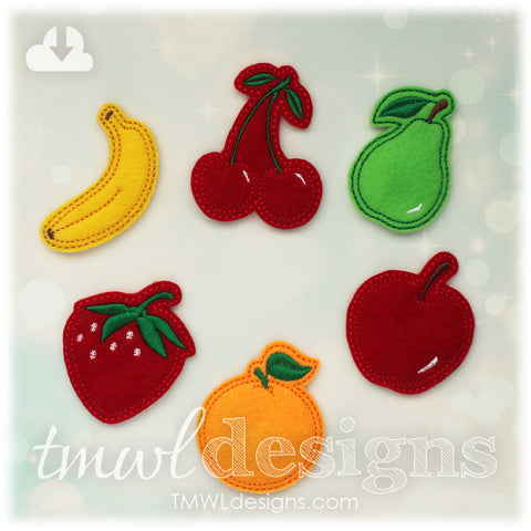 Fruit Feltie Set