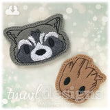 Galaxy Guardian Feltie Set One