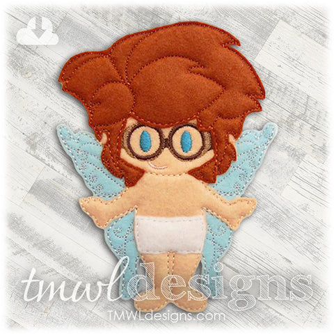 Gage Fairy Felt Paper Doll