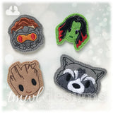 Galaxy Guardian Feltie Set One