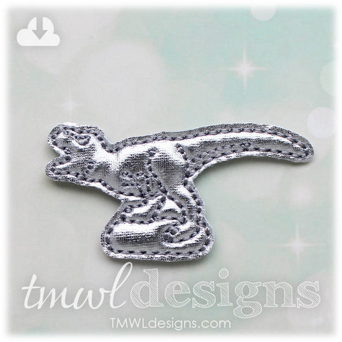Dinosaur T Rex Game Token Feltie