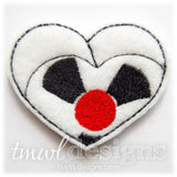 Golf 'Hole In One' Heart Feltie