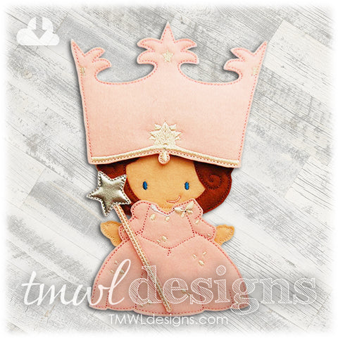 Glinda Dress Felt Paper Doll Outfit