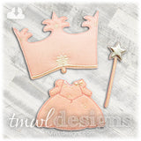 Glinda Dress Felt Paper Doll Outfit