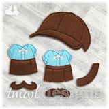 Girl Scouts Felt Paper Doll Outfits