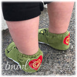 Christmas Grump Slippers - Infant & Toddler