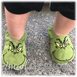 Christmas Grump Slippers - Infant & Toddler