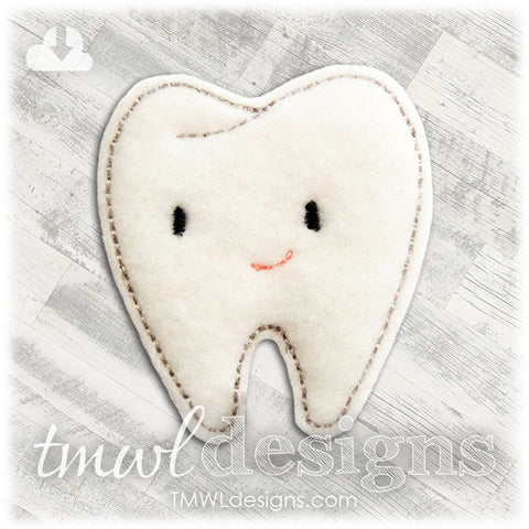 Happy Tooth Feltie