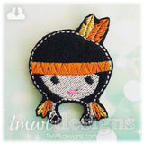 American Indian Emoji B Feltie
