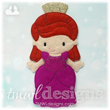 Lady Jacqueline Felt Paper Doll