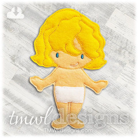 Kameron Felt Paper Doll