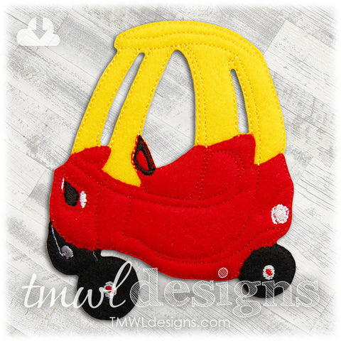 Kiddie Coupe Felt Paper Doll Accessory