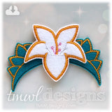 Lotus Flower Hair Clip Comb