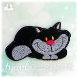Evil Kitty Felt Paper Doll Companion