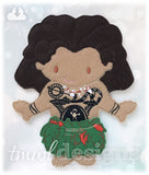 Demigod Maui Husky Felt Paper Doll